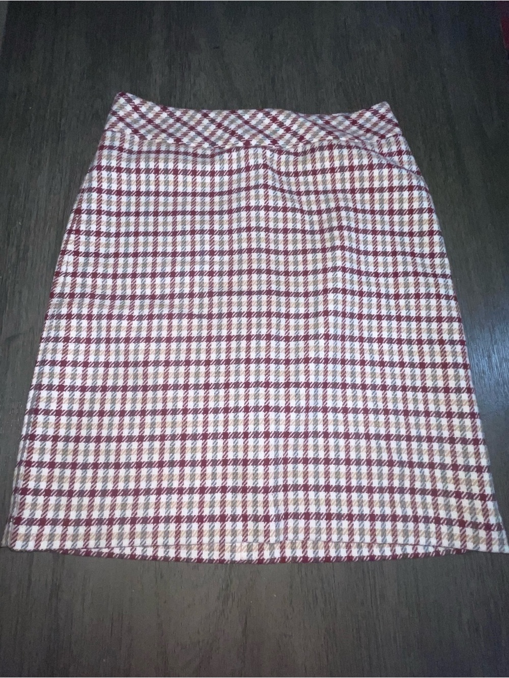 Talbots Women's Sz 6 Wool Blend A-Line Business Casual Skirt Office Wear